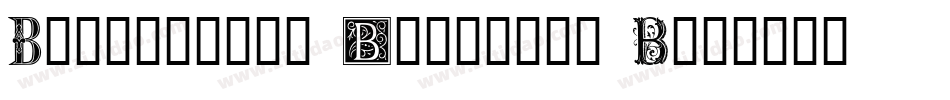 Ornamental Initials P字体转换